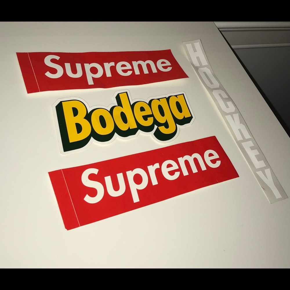 Supreme Bodega Hockey Sticker Pack